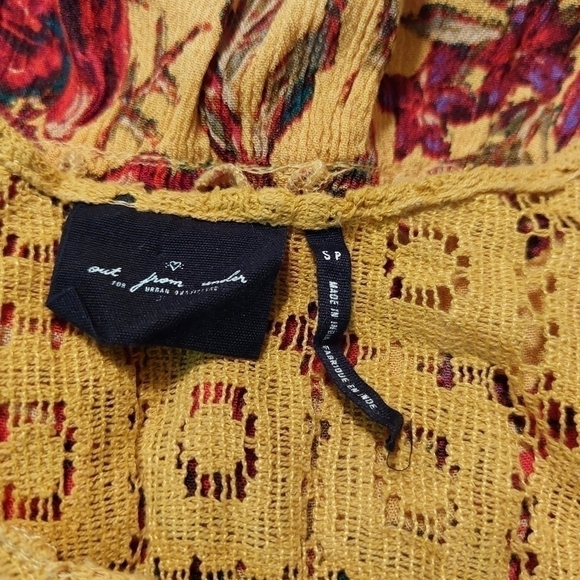 out FROM UNDER LADIES BOHO CROCHET TANK TOP DRESS- SP - Picture 5 of 6